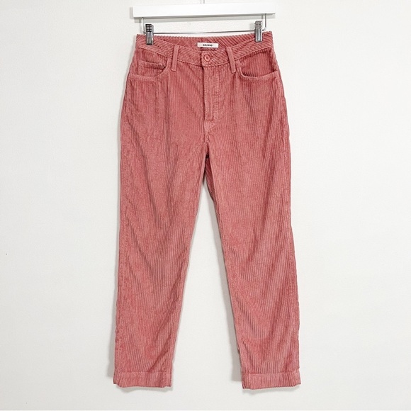 GRLFRND Blush Corduroy Ankle Pants - Picture 3 of 10